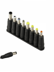 Зарядка для ноутбуков универсальный блок питания с насадками 12-24В, 100Вт Орбита OT-APB64